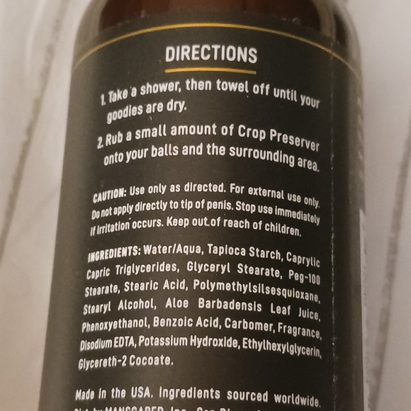 NEW! Men's MANSCAPED Hygiene Set - Picture 5 of 11